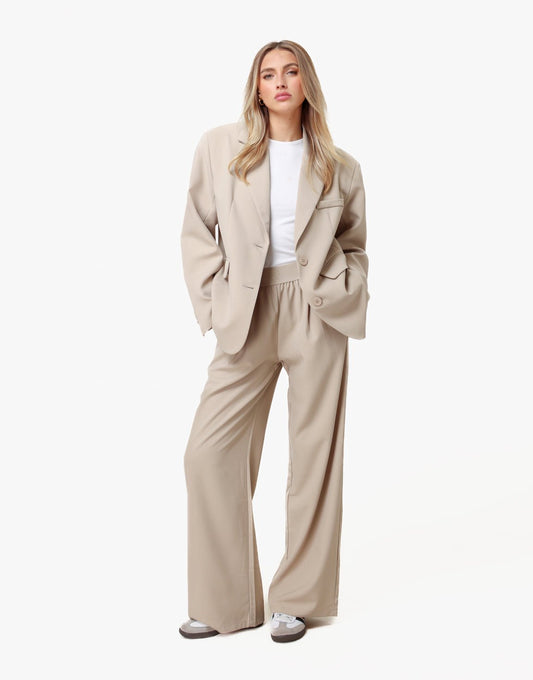 Beige Rechte O&K - Set - Olivia & Kate