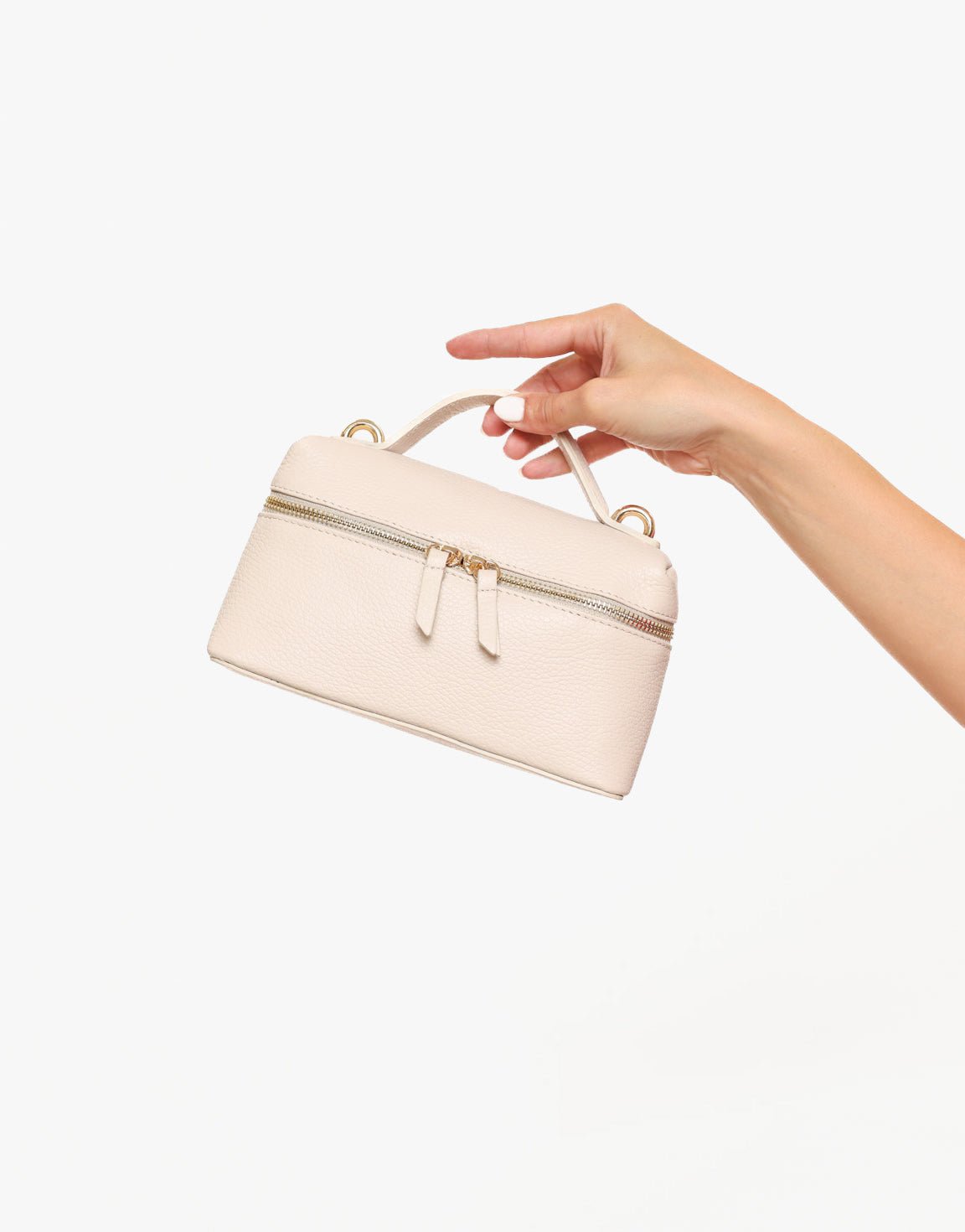 Beige Rechthoekige - Tas - Olivia & Kate