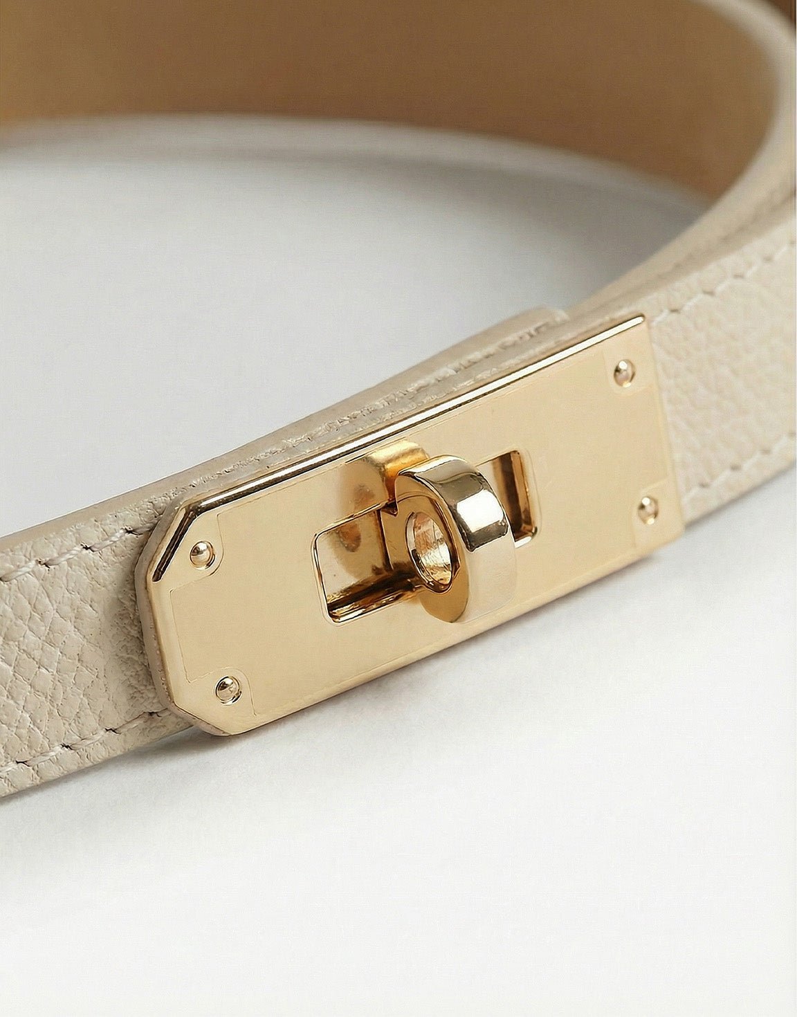 Beige Schakel - Riem - Olivia & Kate