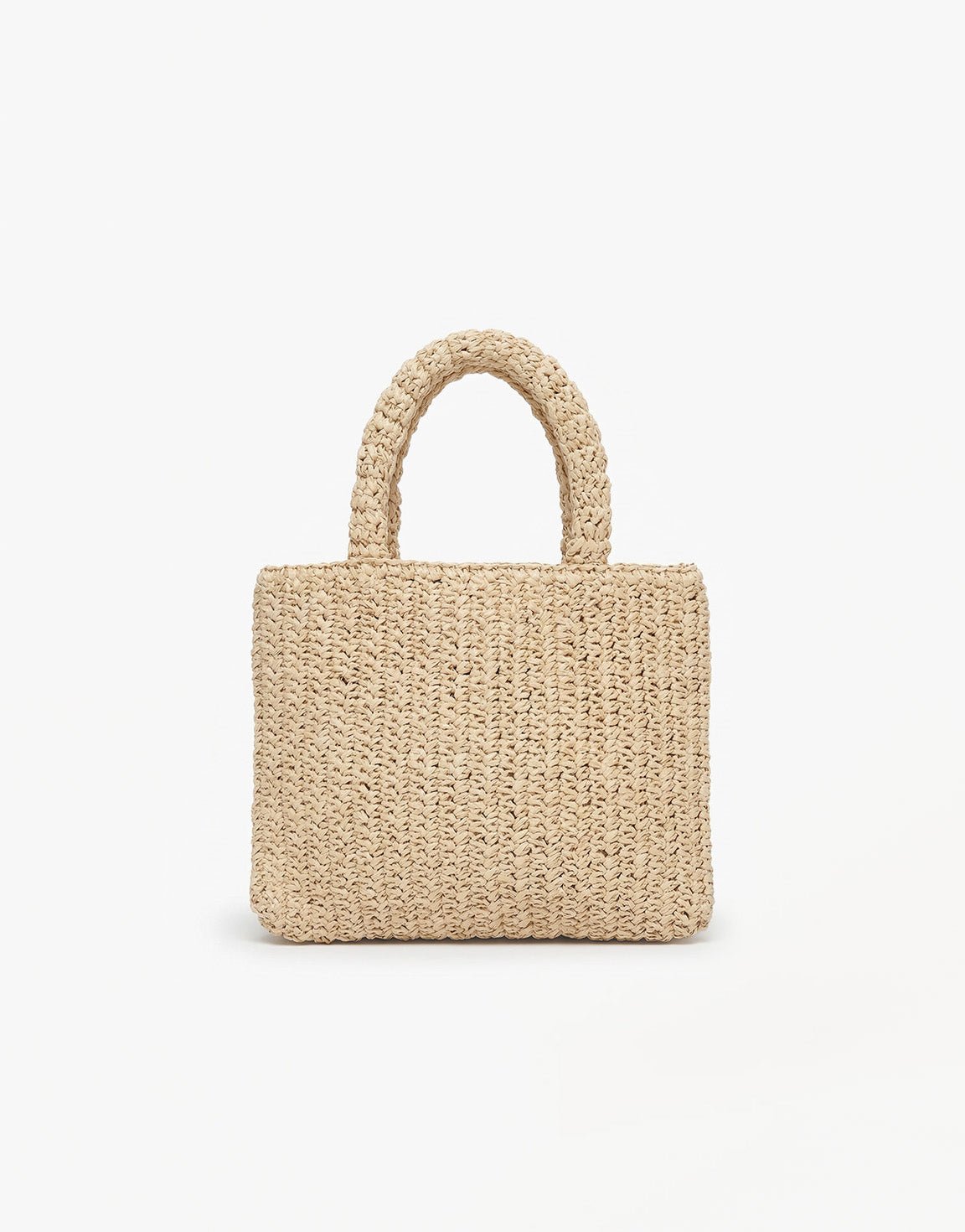 Beige Vierkante Olivia & Kate Gewoven - Tas - Olivia & Kate
