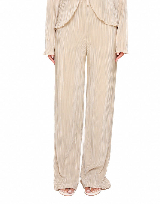 Beige Wikkel Plisse - Set - Olivia & Kate