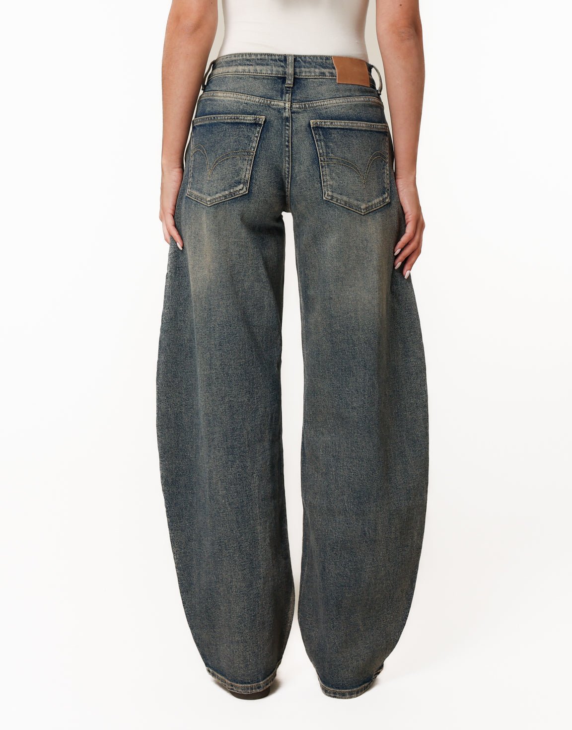 Blauwe Ballon - Spijkerbroek - Olivia & Kate