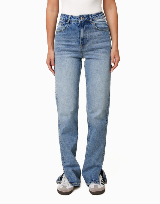 Blauwe Rechte - Spijkerbroek - Olivia & Kate