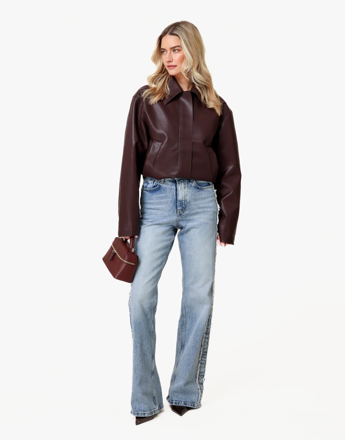 Blauwe Wijde Detail - Spijkerbroek - Olivia & Kate