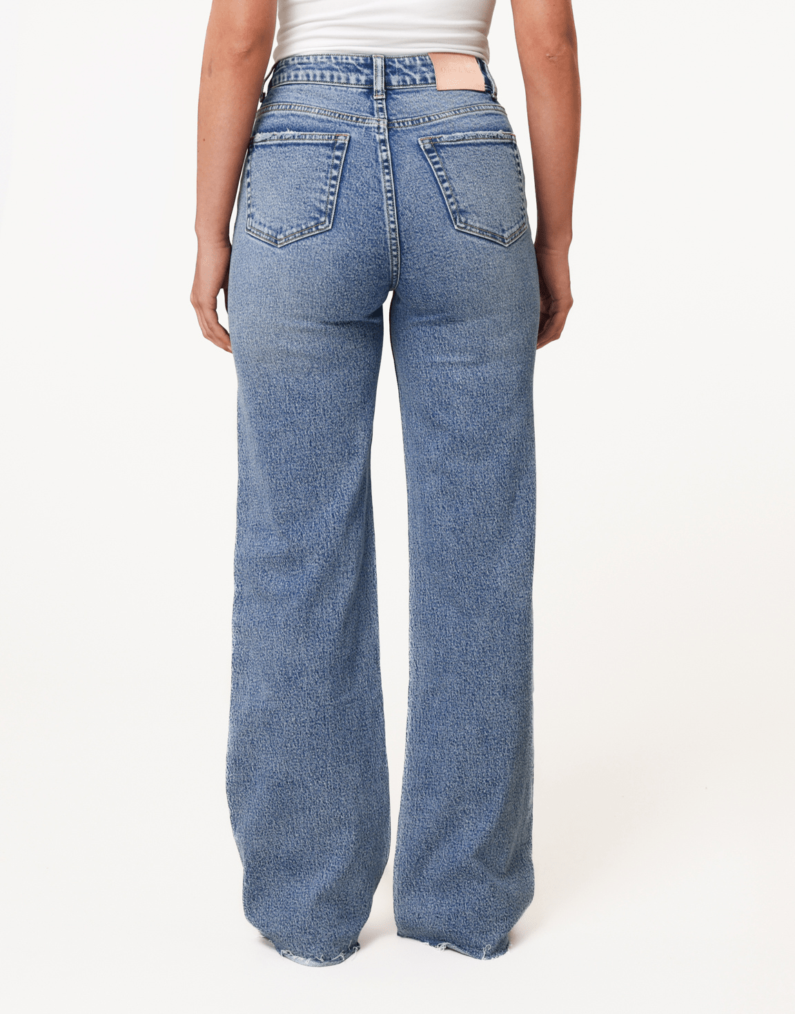 Blauwe Wijde Tall - Spijkerbroek - Olivia & Kate