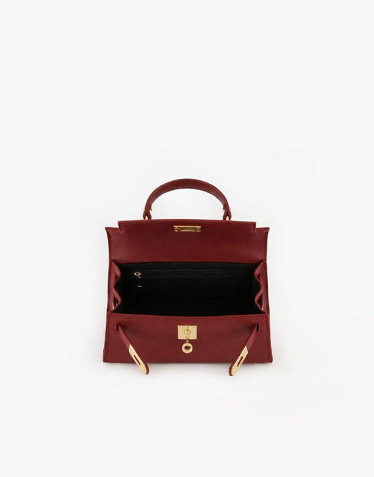 Bordeaux Gouden Details - Tas - Olivia & Kate