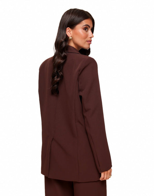 Bruine F/W Edit Basic LS - Blazer - Olivia & Kate