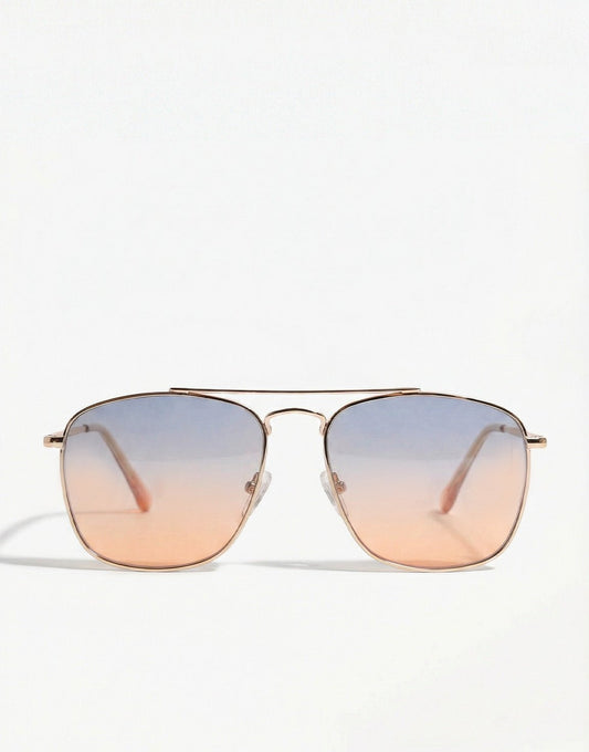 Bruine Gouden Montuur - Zonnebril - Olivia & Kate