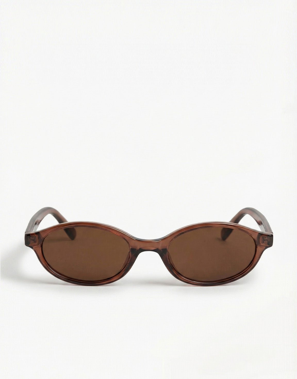 Bruine Kleine Montuur - Zonnebril - Olivia & Kate