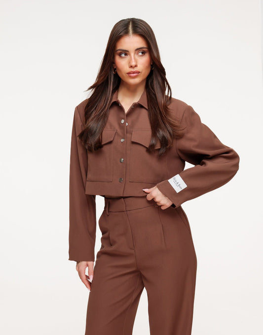 Brown Studio Cropped - Jacket