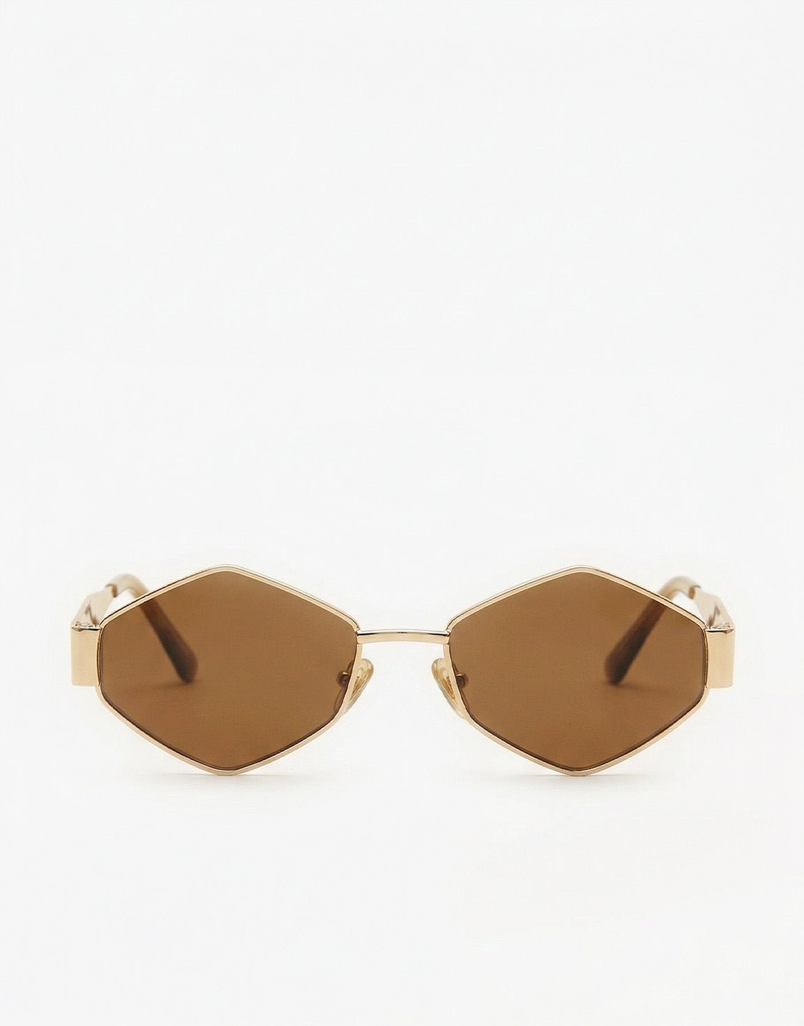 Bruine Vintage Glazen - Zonnebril - Olivia & Kate