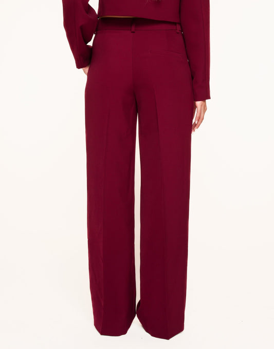 Burgundy Rode STUDIO - Pantalon - Olivia & Kate