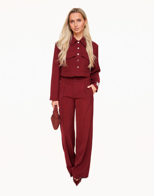 Burgundy Rode STUDIO - Set - Olivia & Kate