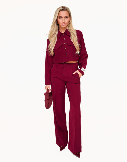 Burgundy Rode STUDIO - Set - Olivia & Kate