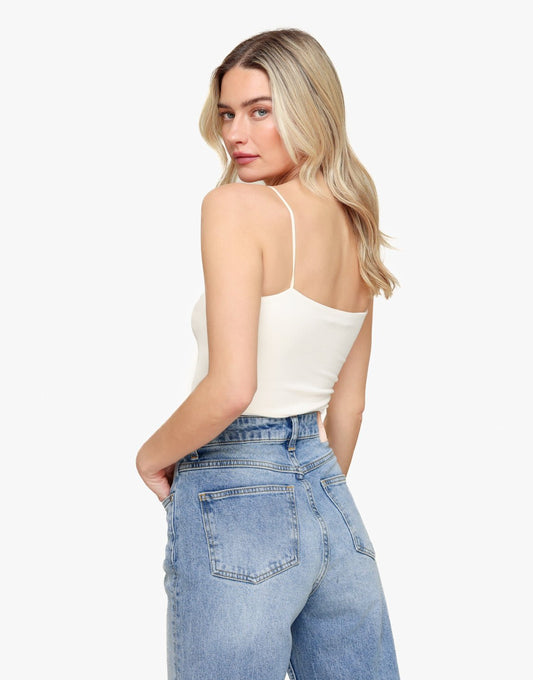 Cream Basic Bandeau - Top - Olivia & Kate
