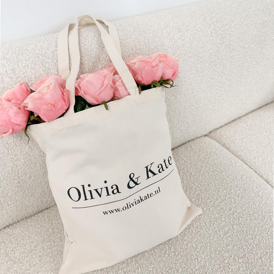 Creme Olivia & Kate Canvas - Tas - Olivia & Kate
