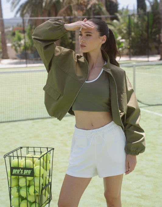 Creme Wijde The Sport Edit - Short - Olivia & Kate