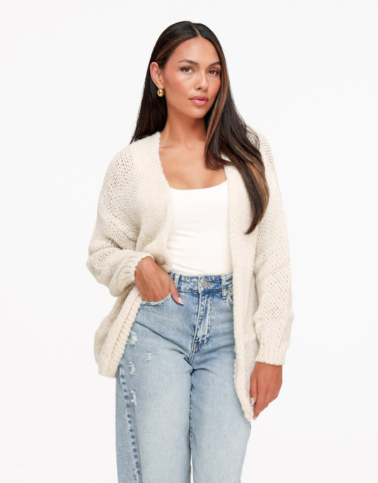 Creme Wollen - Vest - Olivia & Kate