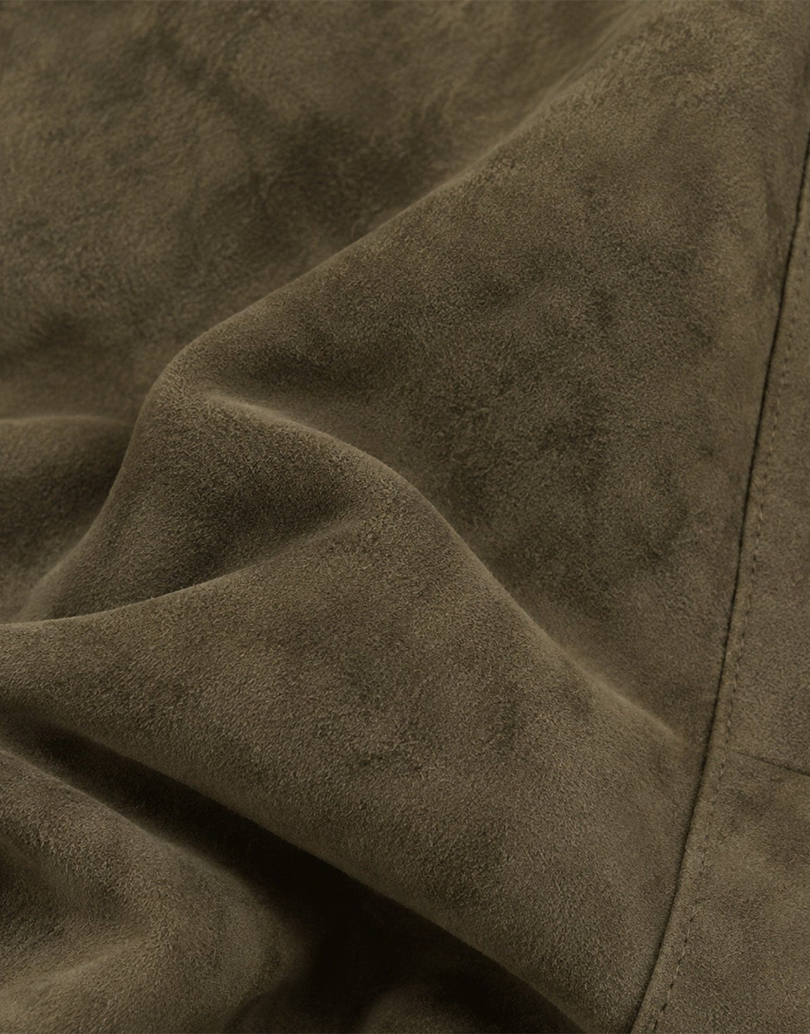 Donker Khaki PU Look Bomber - Jas - Olivia & Kate