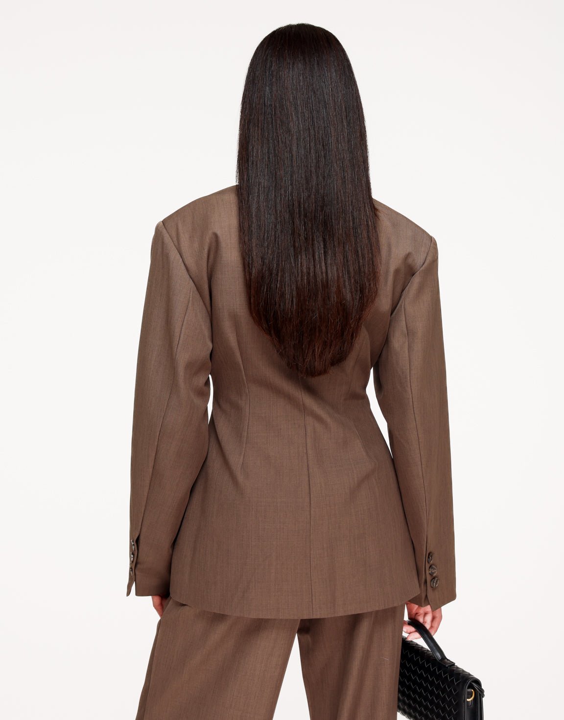 Donker Taupe Stevige Classic Detail - Set - Olivia & Kate
