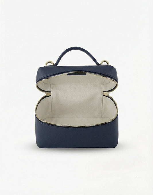 Donkerblauwe Rechthoekige - Tas - Olivia & Kate