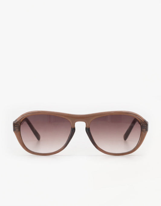 Donkerbruine Classic Retro - Zonnebril - Olivia & Kate