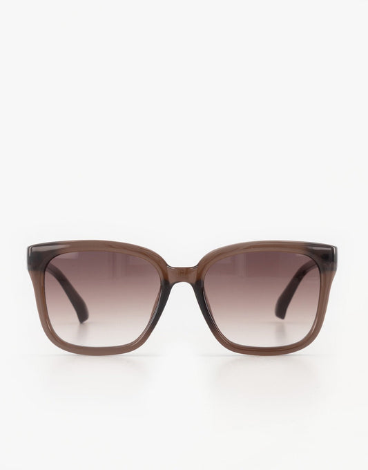Donkerbruine Classic Statement - Zonnebril - Olivia & Kate