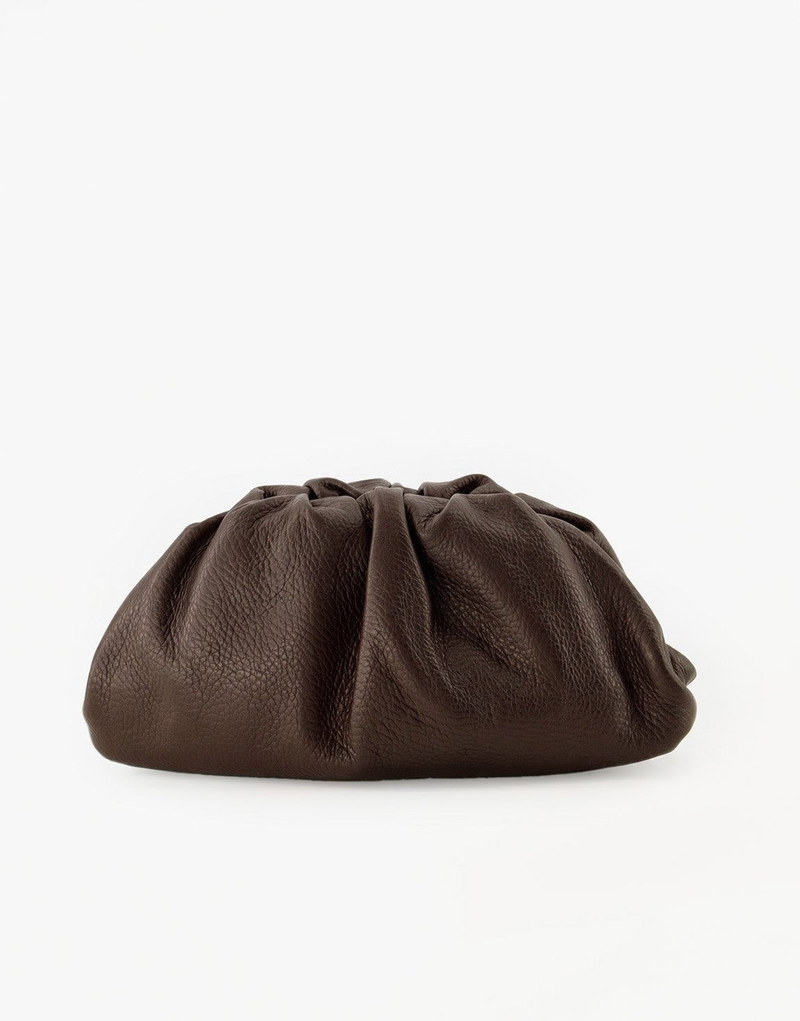 Donkerbruine Leren - Clutch - Olivia & Kate