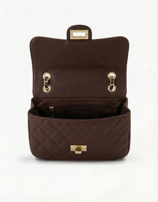 Donkerbruine Sophia - Tas - Olivia & Kate