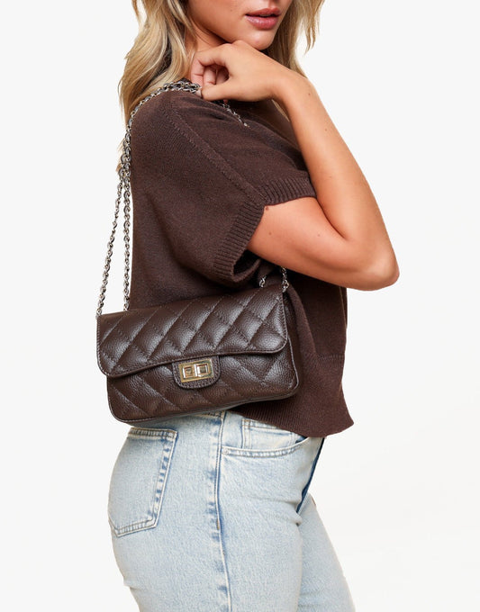 Donkerbruine Sophia - Tas - Olivia & Kate