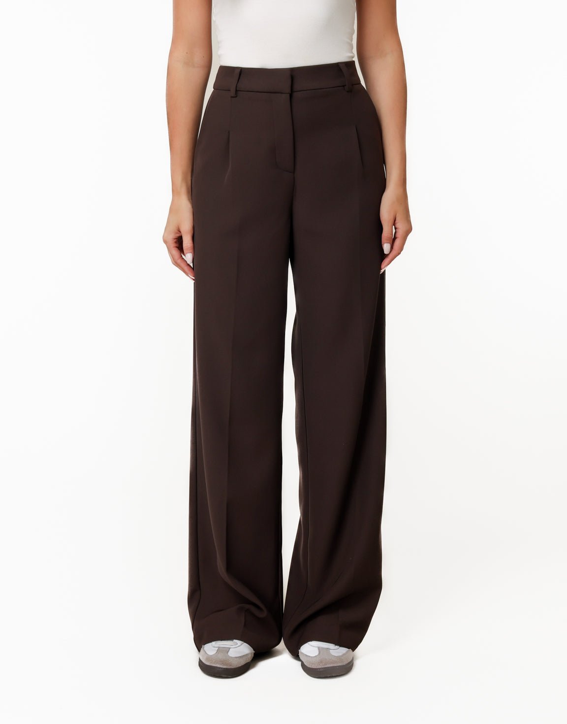 Donkerbruine Studio Cropped - Set - Olivia & Kate