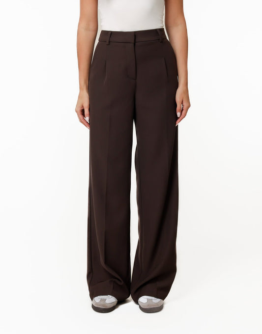 Donkerbruine Studio Cropped - Set - Olivia & Kate