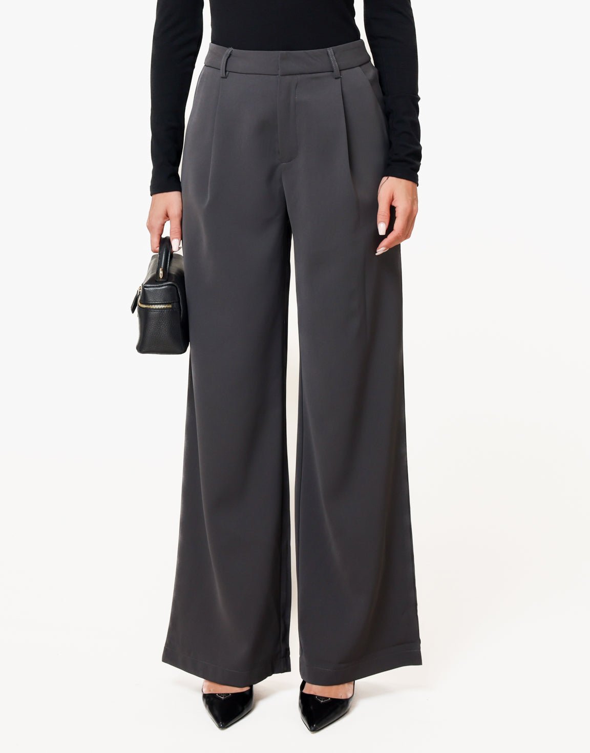 Donkergrijze Classic Lange Oversized - Set - Olivia & Kate