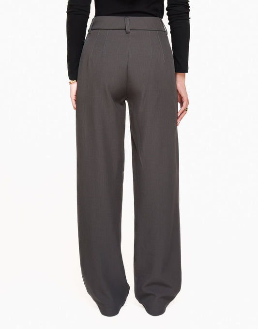 Donkergrijze Classic - Pantalon - Olivia & Kate