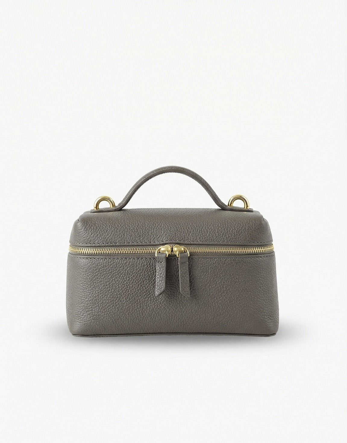 Donkergrijze Rechthoekige - Tas - Olivia & Kate