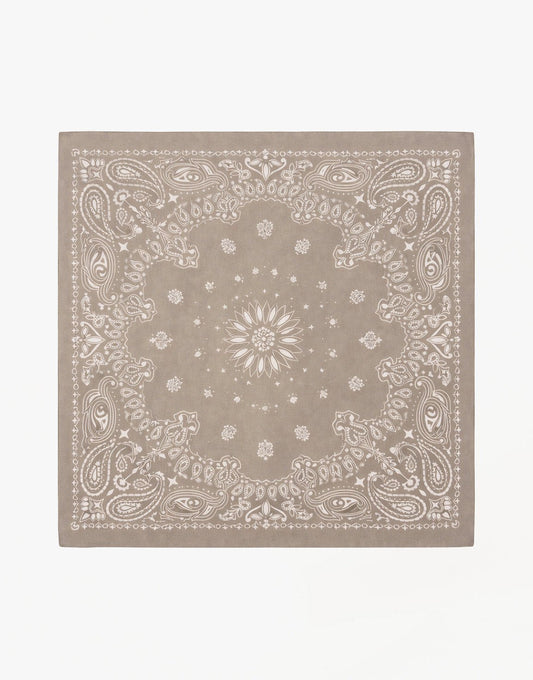 Donkertaupe Bandana - Sjaal - Olivia & Kate