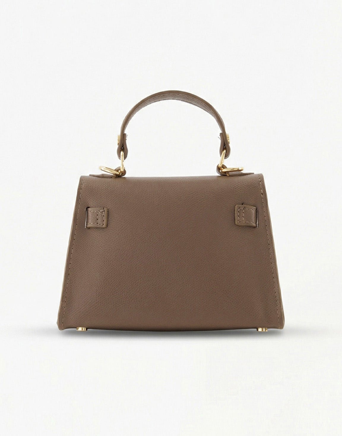 Dark Taupe Gold Midi Detail - Bag - Olivia & Kate
