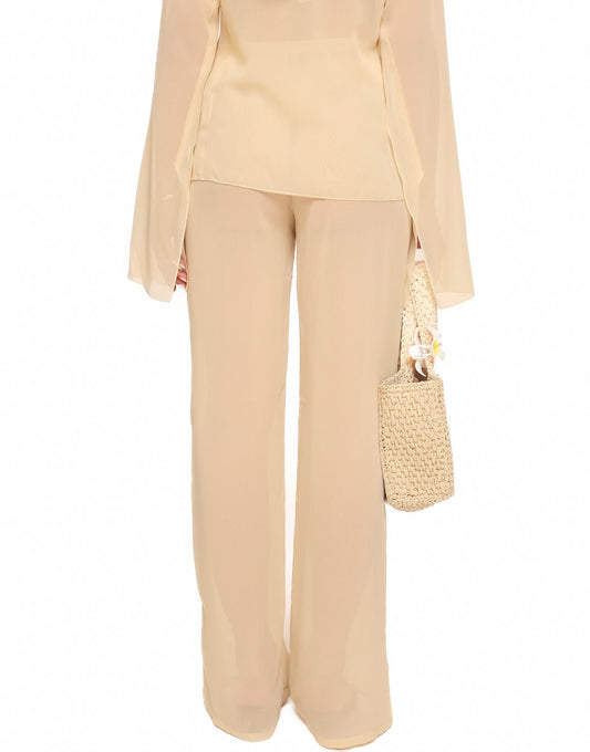 Gele Luchtige - Broek - Olivia & Kate