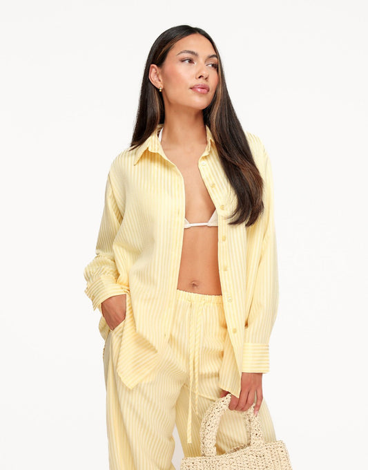 Gele Wijde Oversized - Set - Olivia & Kate
