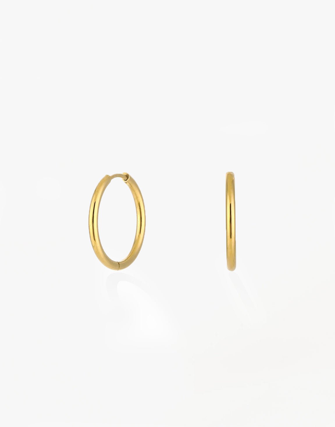 Gouden Basic Hoop - Oorbellen - Olivia & Kate