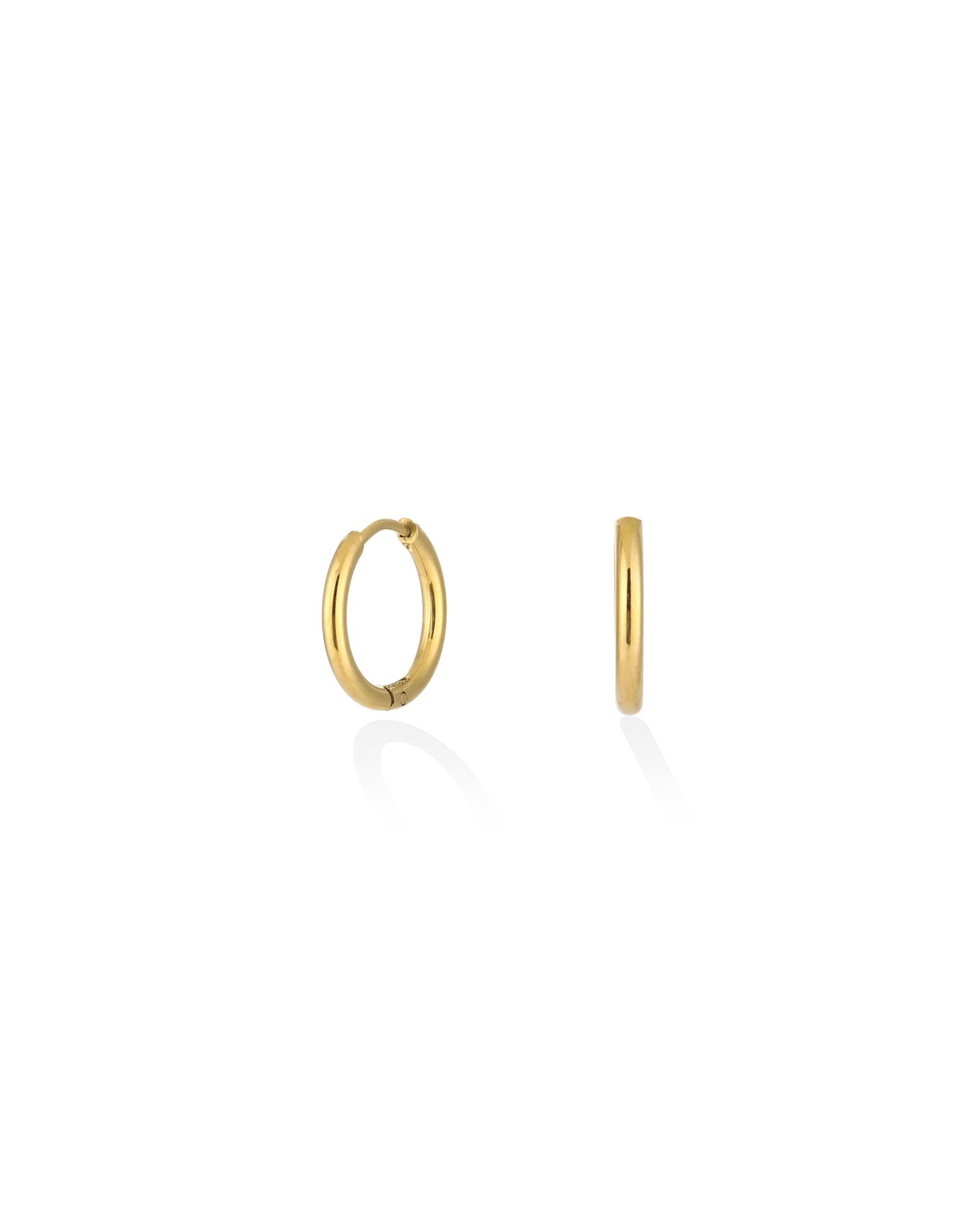 Gouden Basic Hoop - Oorbellen - Olivia & Kate