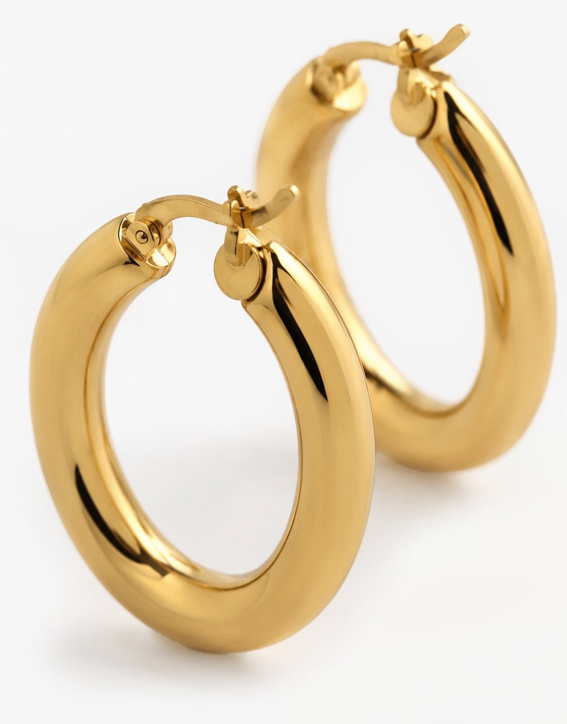 Gouden Basic Ring - Oorbellen - Olivia & Kate