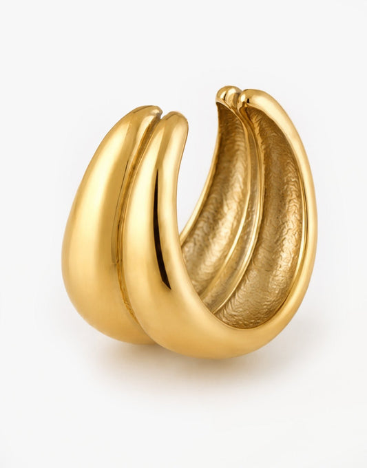 Gouden Gedraaide - Ear Cuff - Olivia & Kate