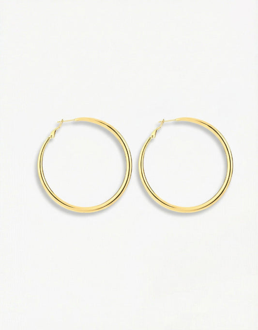 Gold Large Ring - Earrings - Olivia & Kate
