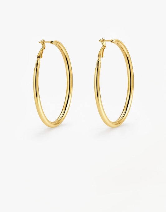 Gouden Grote Ring - Oorbellen - Olivia & Kate
