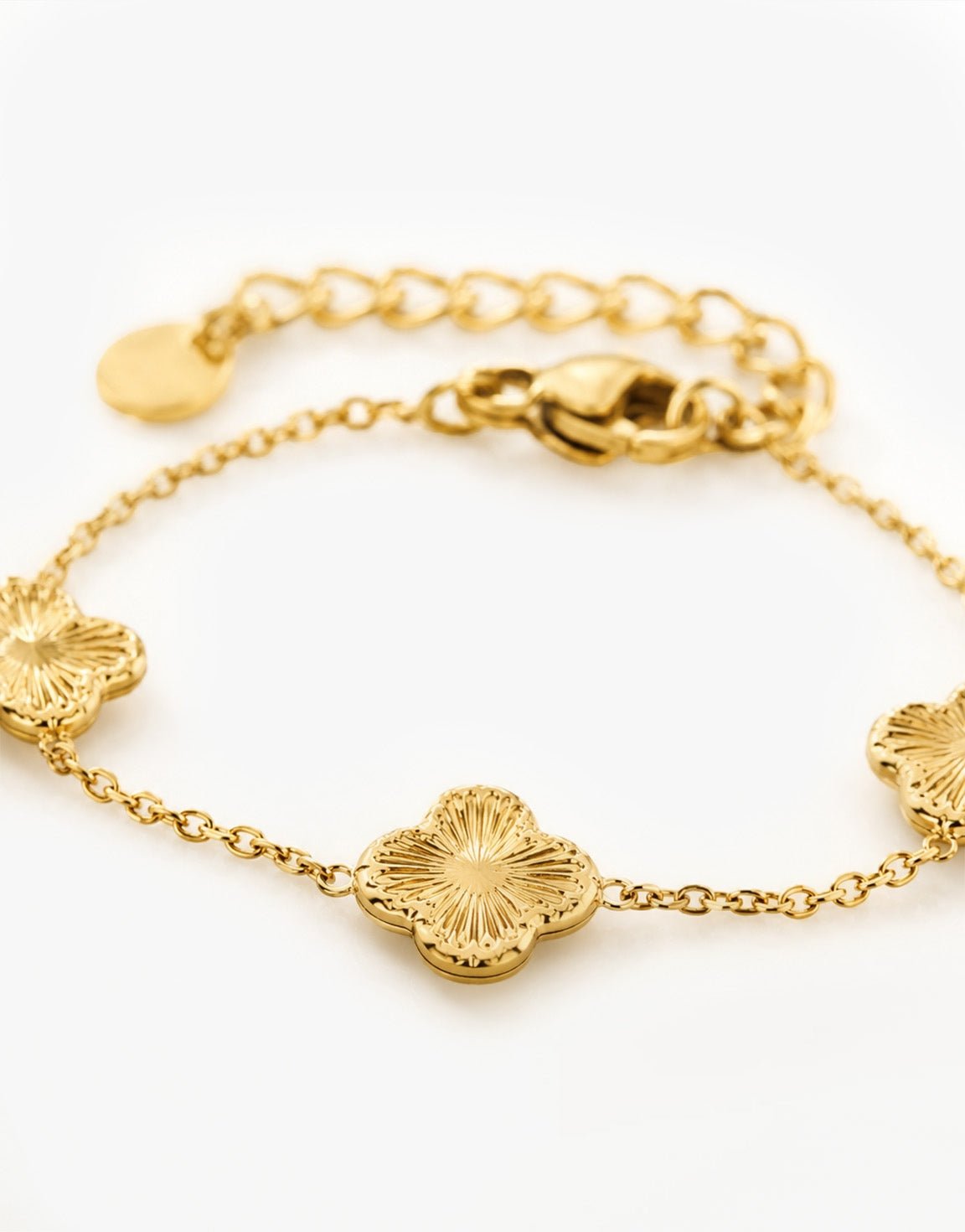 Gouden Klaver - Armband - Olivia & Kate