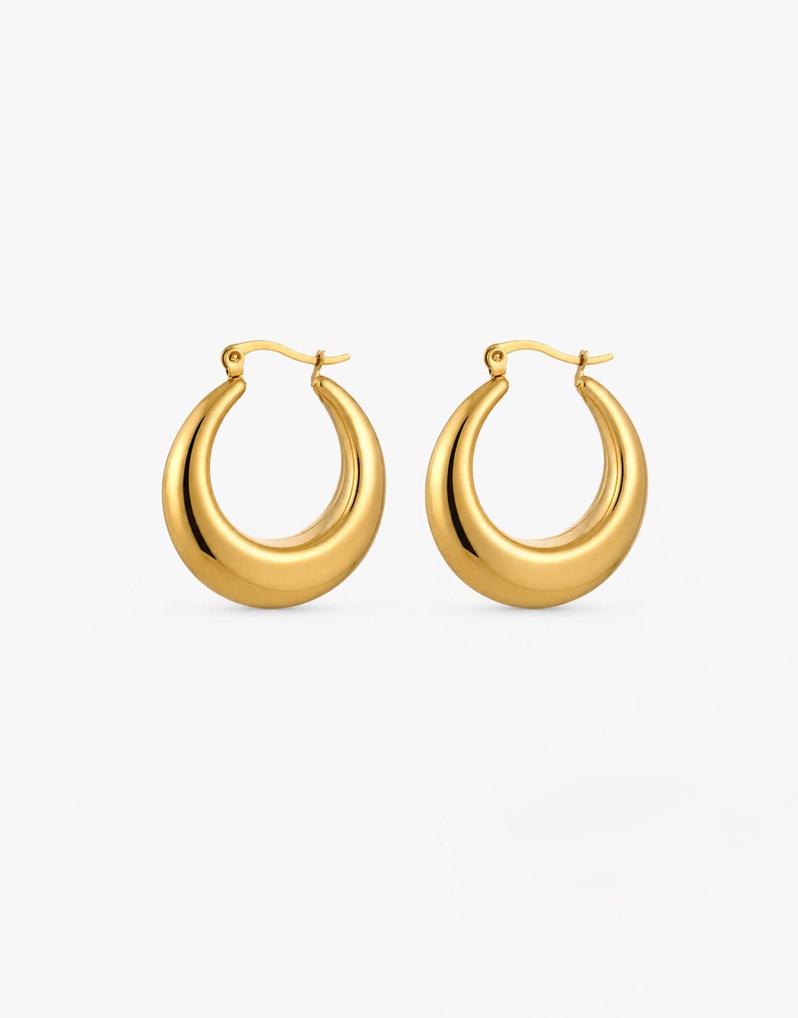 Gouden Kleine Basic Creolen - Oorbellen - Olivia & Kate