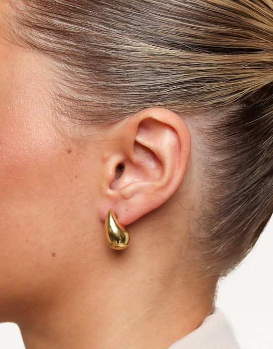 Gouden Kleine Drop - Oorbellen - Olivia & Kate
