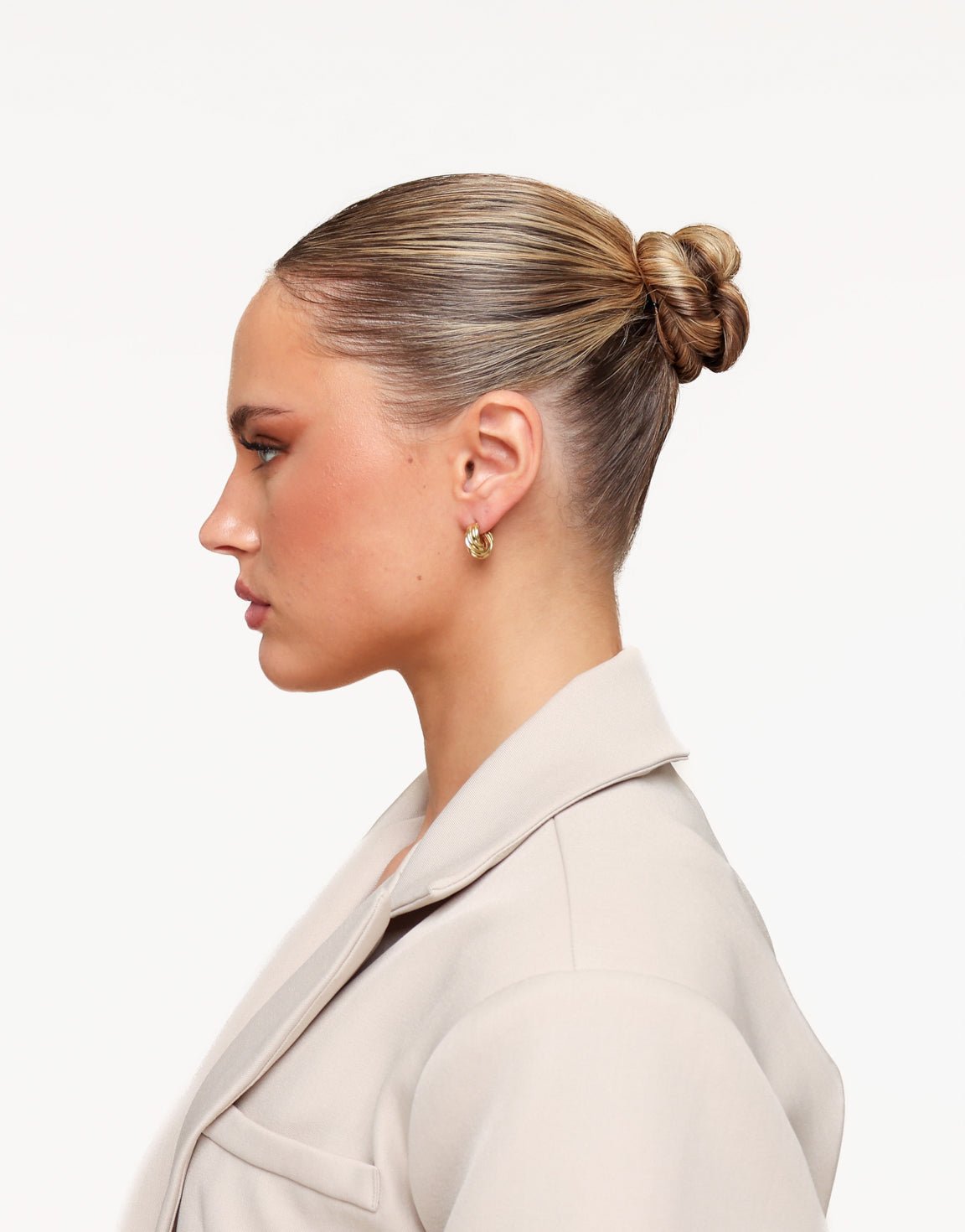 Gouden Kleine Gedraaide - Oorbellen - Olivia & Kate