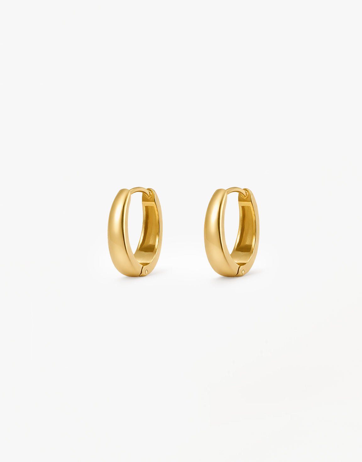 Gouden Kleine Ovale - Oorbellen - Olivia & Kate